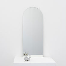 Arcus™ Arched Minimalist Frameless Mirror with a Floating Effect