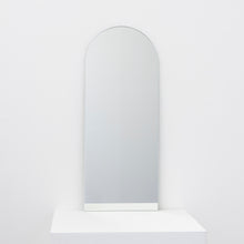 Arcus™ Arched Minimalist Frameless Mirror with a Floating Effect