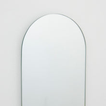 Arcus™ Arched Minimalist Frameless Mirror with a Floating Effect