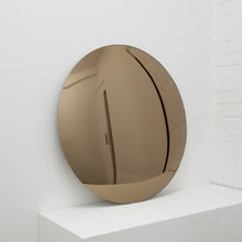 Orbis™ Round Convex Bronze Tinted Frameless Mirror