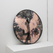 In Stock Orbis Round Antiqued Rose Gold Tinted Convex Frameless Mirror