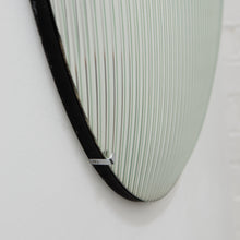 Orbis™ Round Reeded Glass Convex Frameless Mirror with Clips