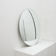 Orbis™ Round Convex Minimalist Frameless Mirror
