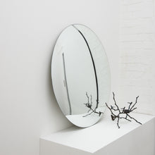 Orbis™ Round Convex Minimalist Frameless Mirror