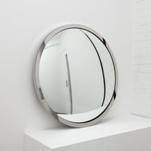 Orbis™ Round Convex Mirror with a Polished Stainless Steel Frame