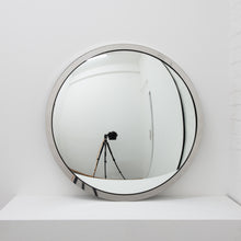 Orbis™ Round Convex Mirror with a Polished Stainless Steel Frame