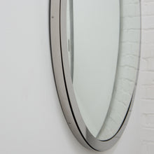 Orbis™ Round Convex Mirror with a Polished Stainless Steel Frame