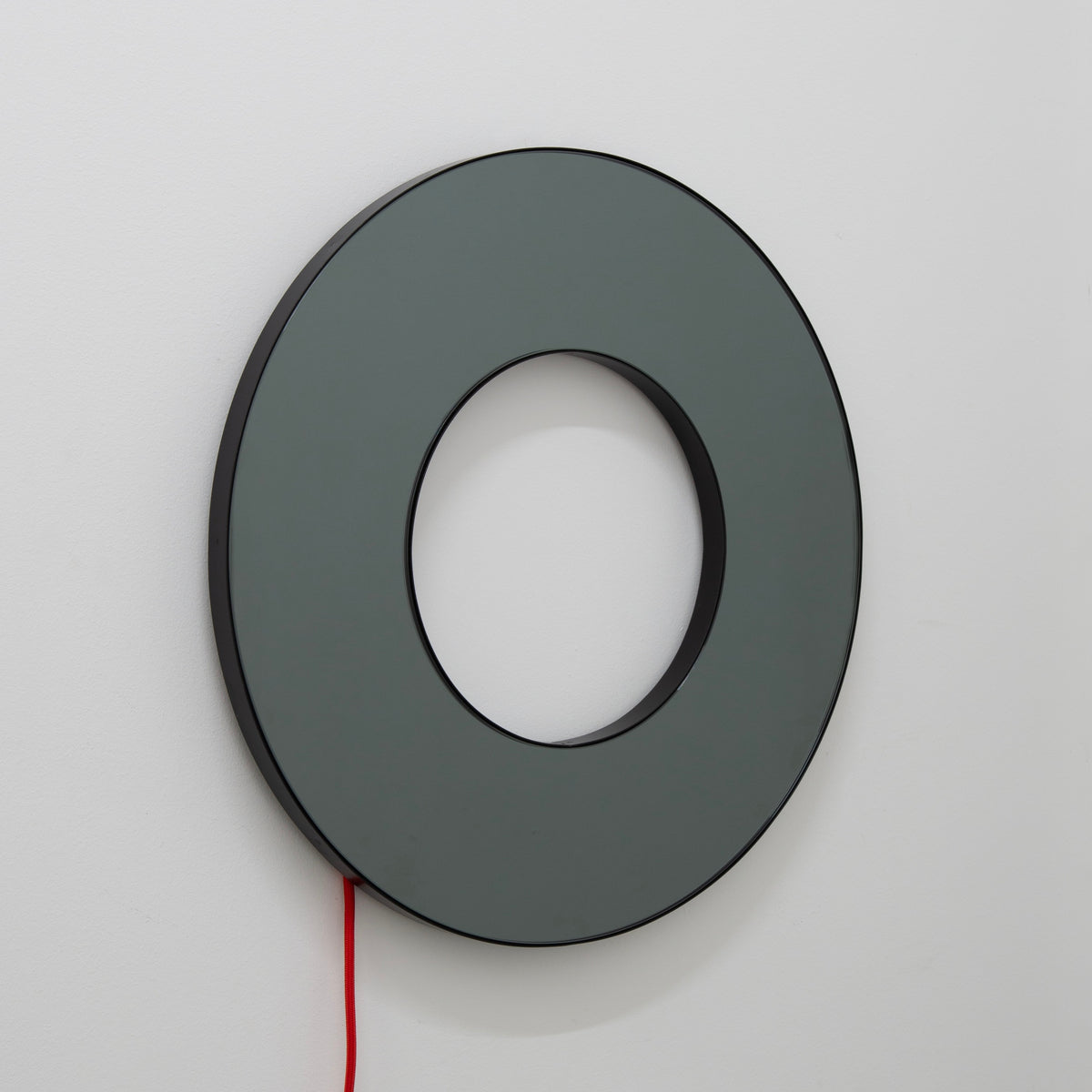 Original Contemporary Donut™ Round Black Tinted Mirror Back Illuminated