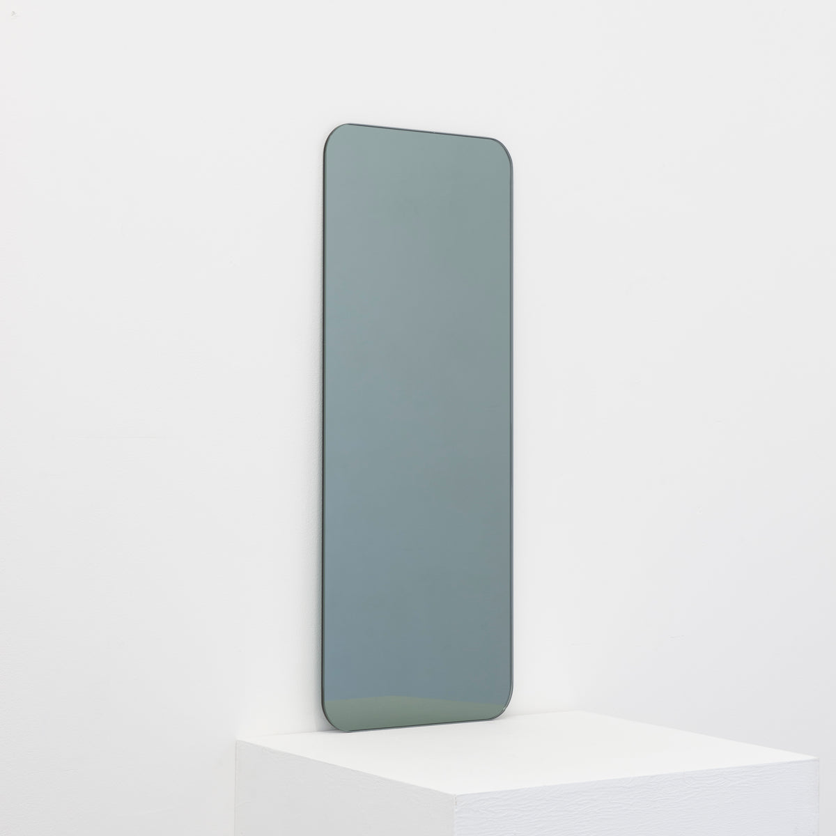 Quadris™ Black Tinted Rectangular shaped Minimalist Frameless Mirror