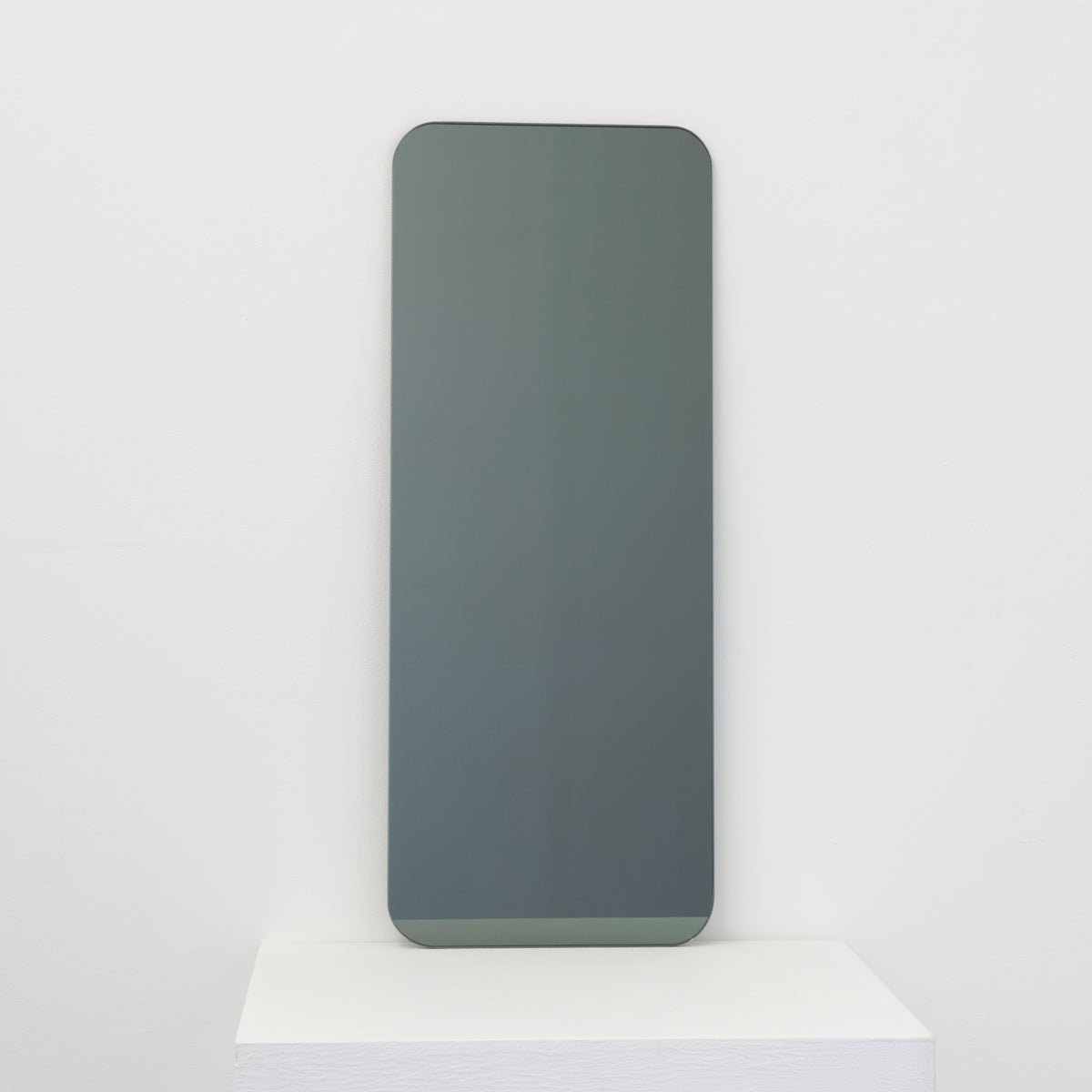 Quadris™ Black Tinted Rectangular shaped Minimalist Frameless Mirror