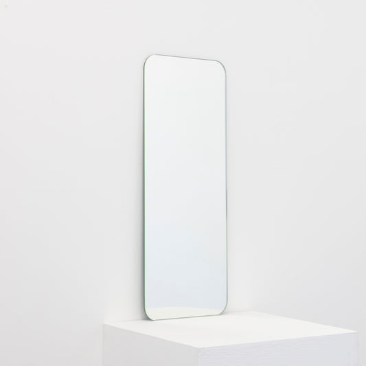 Minimalist Rectangular Frameless Mirror