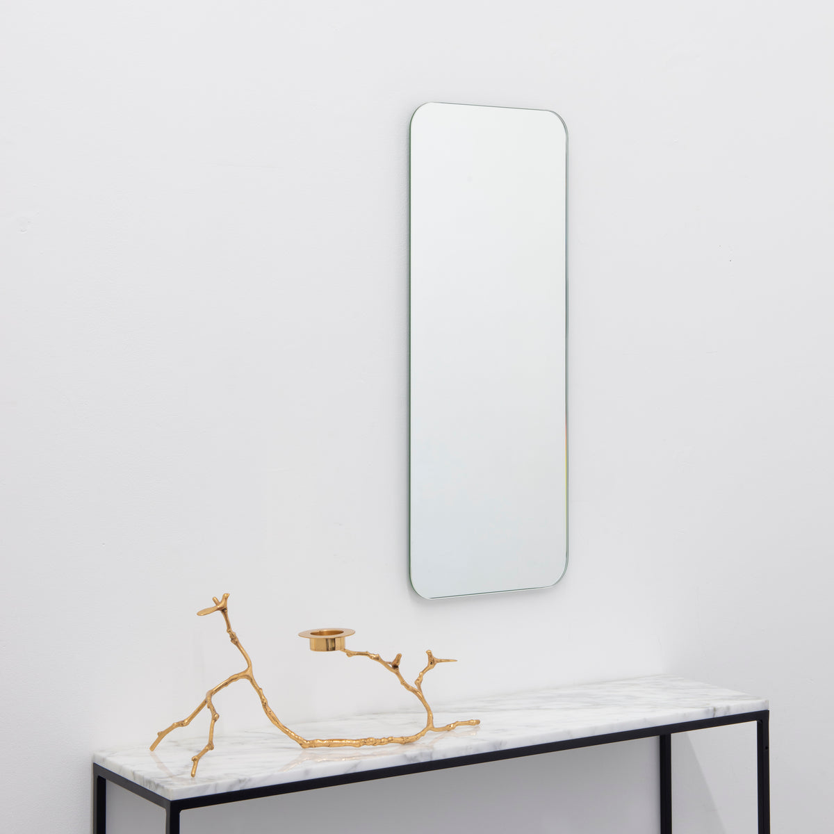 Ex-Display Quadris™ Frameless Minimalist Rectangular Mirror, Large