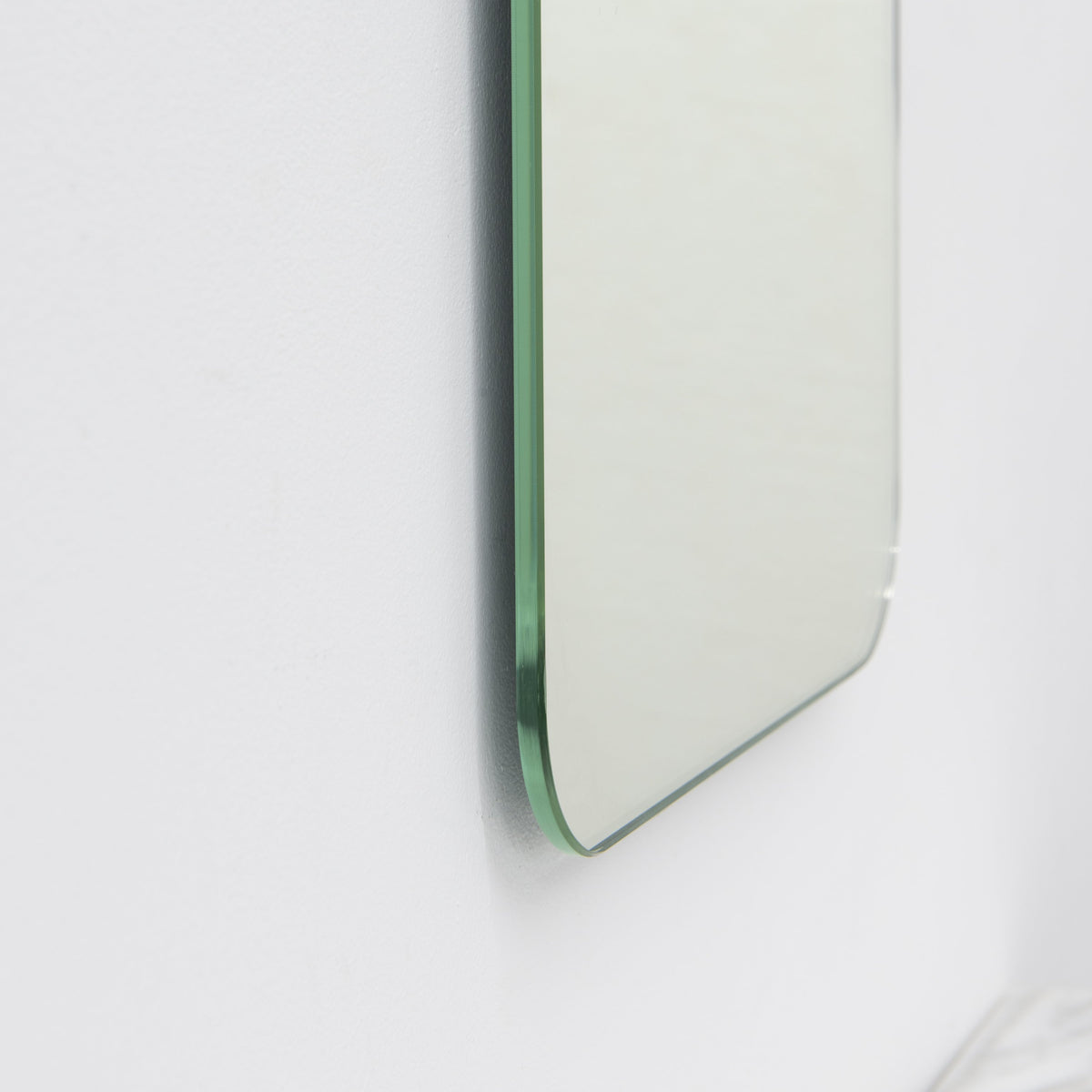 Quadris™ Black Tinted Rectangular shaped Minimalist Frameless Mirror