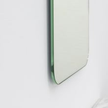 Quadris™ Black Tinted Rectangular shaped Minimalist Frameless Mirror