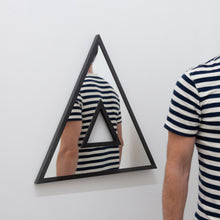Contemporary Donut™ Triangular Mirror with Back Illumination