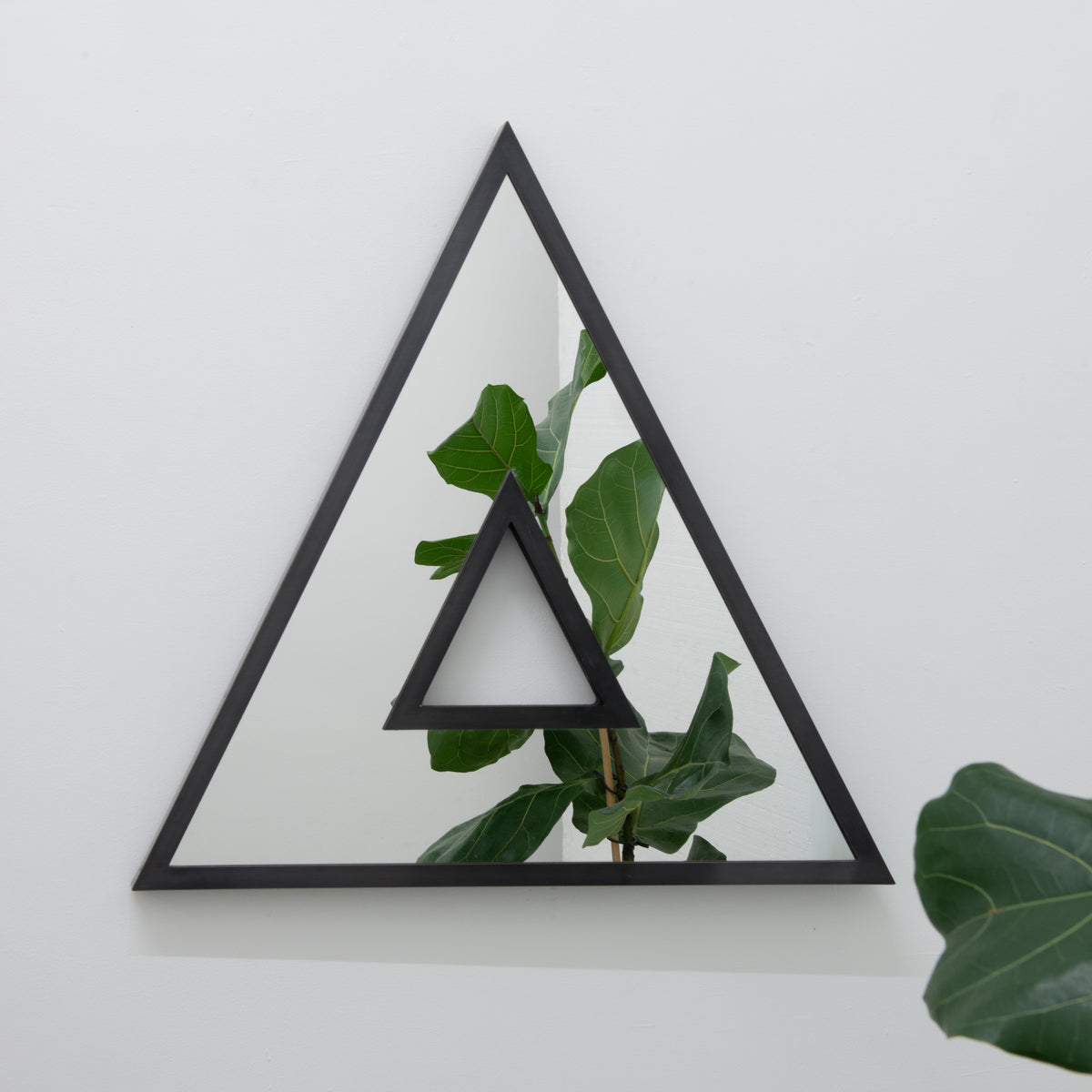 Original Contemporary Donut™ Triangular Mirror Back Illuminated