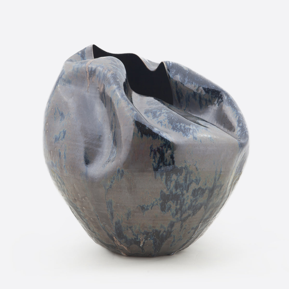 Large Undulating Form, Vase, Interior Sculpture or Vessel, Objet D'Art
