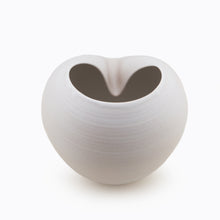 White Oval Form, Vase, Interior Sculpture or Vessel, Objet D'Art