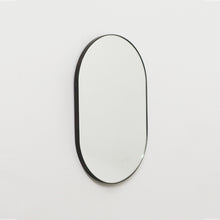 Capsula™ Capsule Shaped Bespoke Mirror with Patina Frame