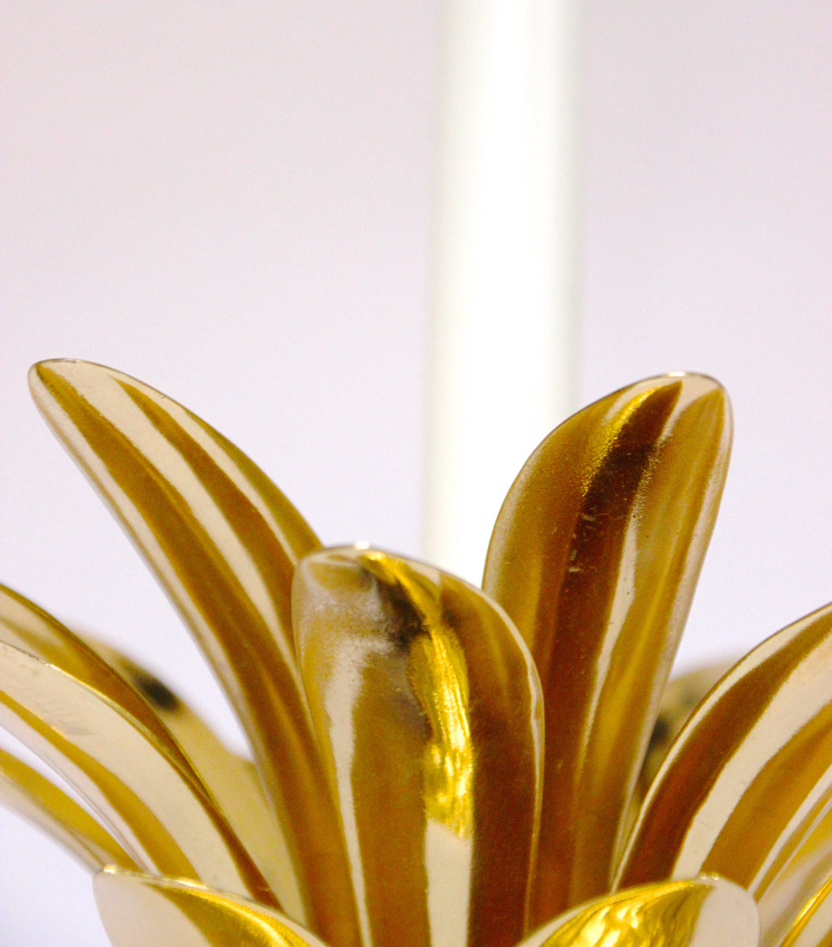 Handmade Cast Brass Pineapple Candle Holder