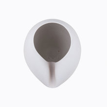 White Oval Form, Vase, Interior Sculpture or Vessel, Objet D'Art