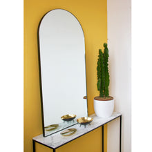 Arcus™ Arch shaped Modern Long Mirror Mirror with Brass Frame, Oversized