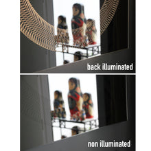 Oval Sunrise™ Frameless Illuminated Mirror