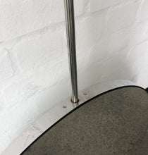 Orbis™ Ceiling Suspended Round Handcrafted Modern Mirror with Stainless Steel Frame