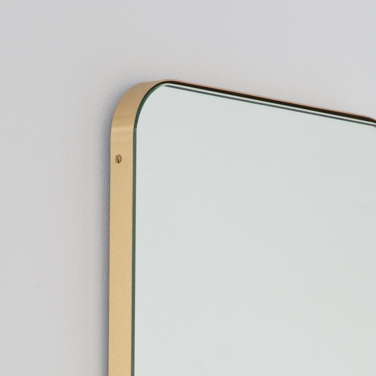 Brass Frame Mirror