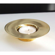 Brass Trumpet Tea Light Holder