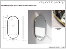 Bespoke Capsula™ mirror - Shipping to an address in California, USA