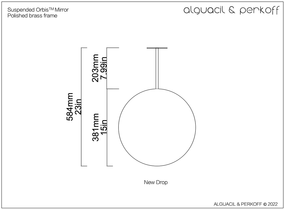 New bespoke arm for Bespoke Suspended Orbis™ Mirror