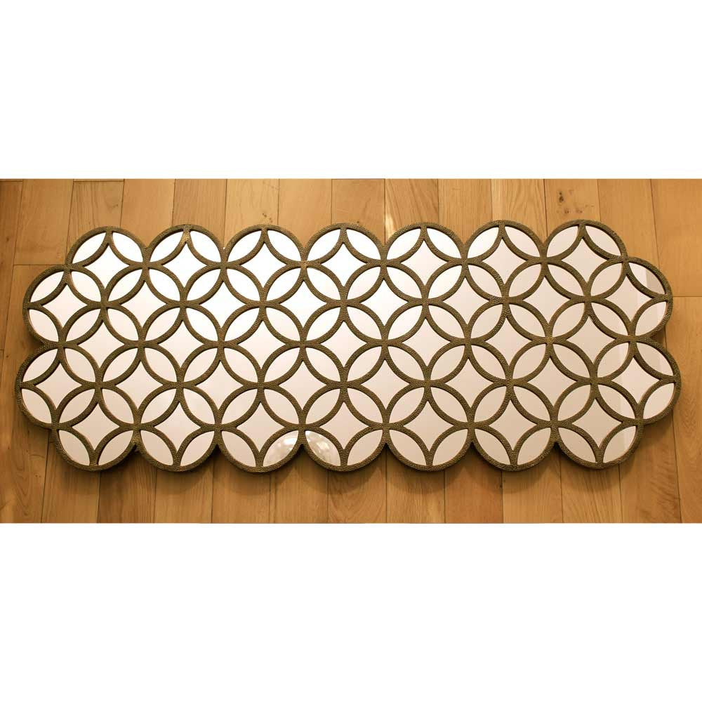Handcast Brass Mirror