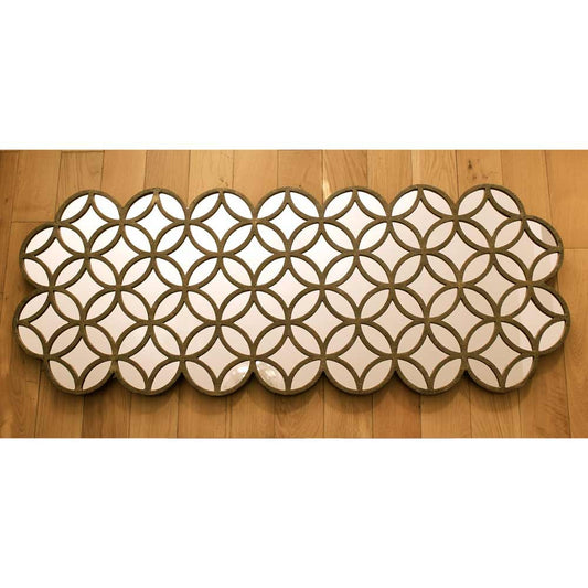 Handcast Brass Mirror