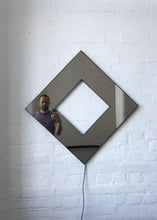 Original Contemporary Back-Illuminated Bronze Tinted Square Donut™ Mirror