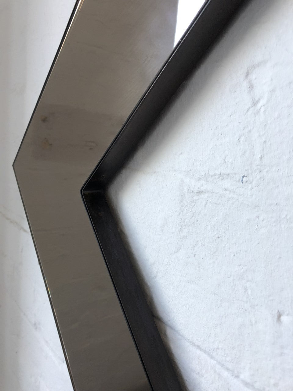 Original Contemporary Back-Illuminated Bronze Tinted Square Donut™ Mirror