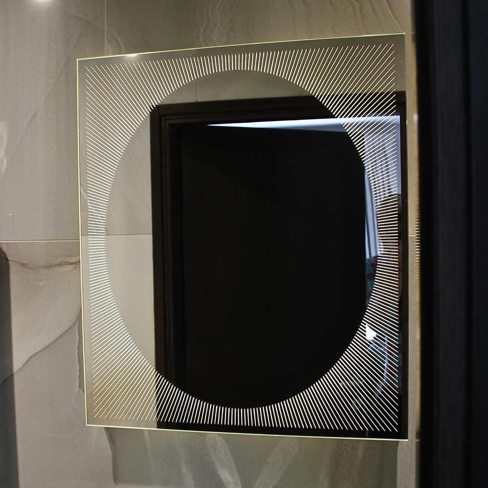 Oval Sunrise™ Frameless Illuminated Mirror